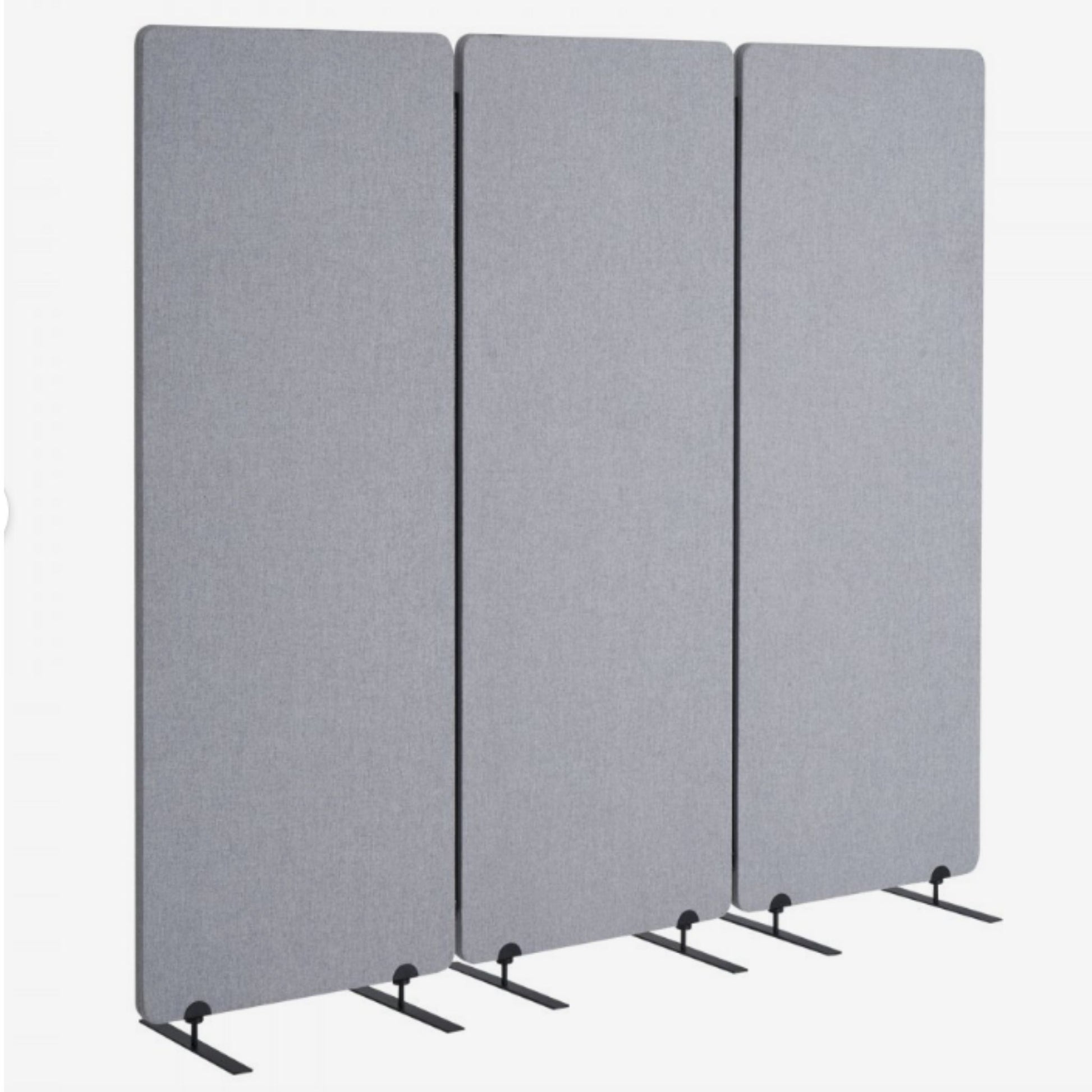 Echo-Less Acoustic Room Divider 3 Panel Set