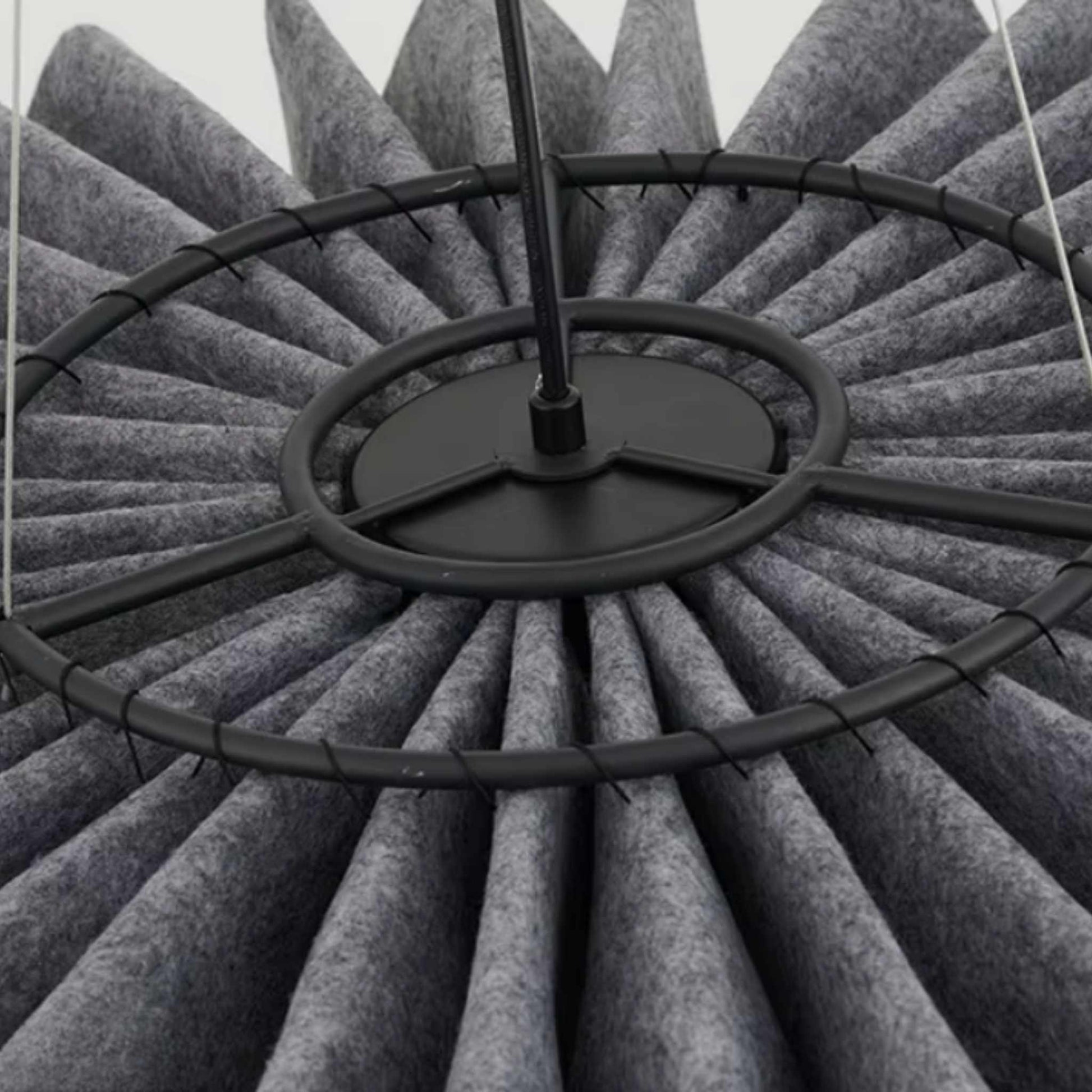 Echo-Less EchoPleat Acoustic Light Fitting