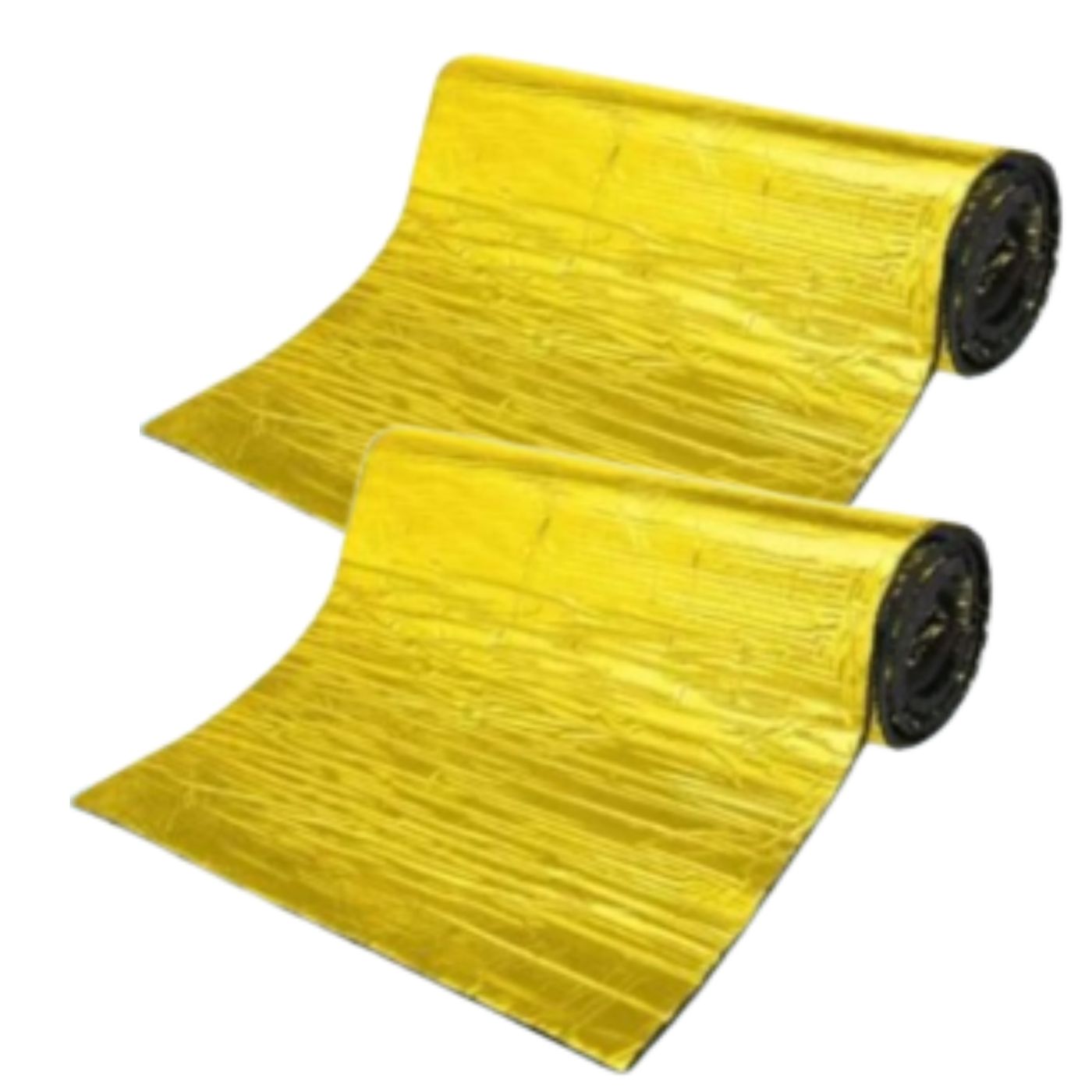 Echo-Less Car Soundproofing & Thermal Insulation Sheet Gold 200x50cm 5mm 2 Pack Clearance