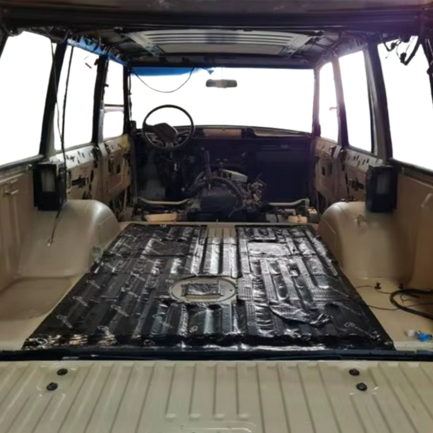 Kaladin C1 Sound Reduction & Vibration Damping Mat Silver 460x820mm 2mm Thick