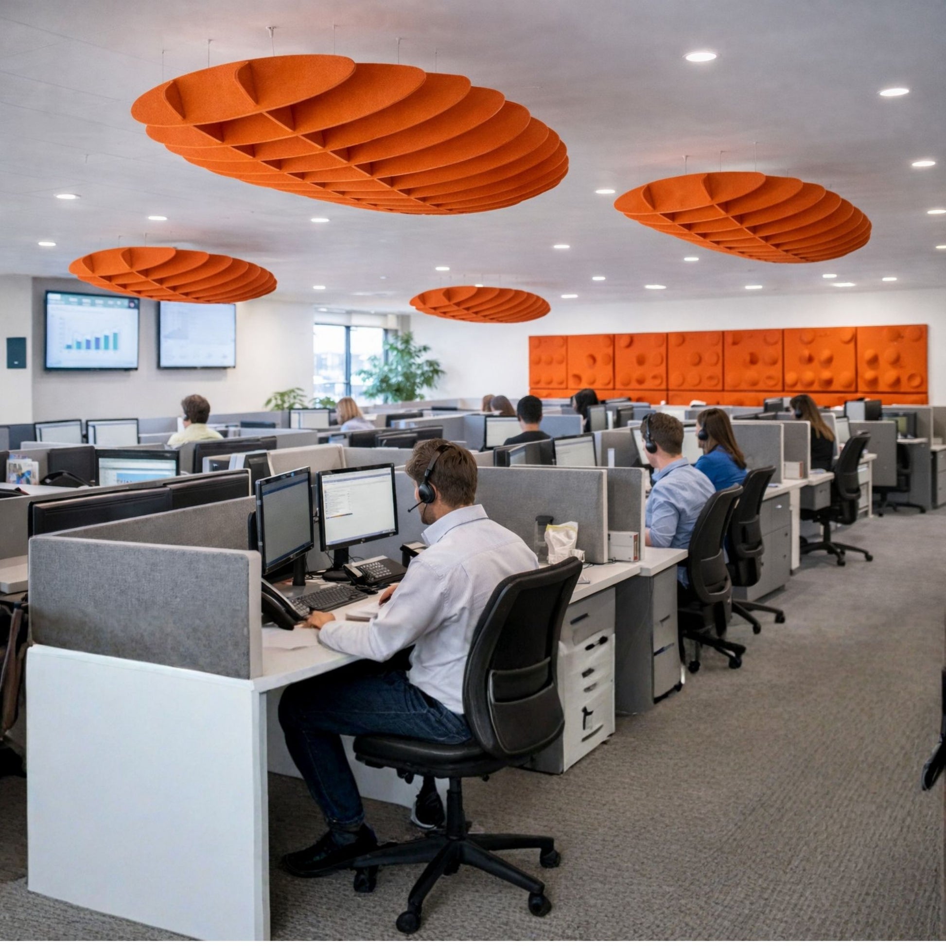 Echo-Less Link Acoustic Ceiling Baffle 2400mm