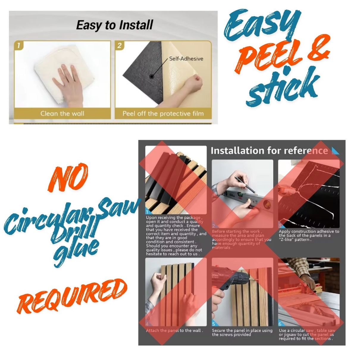 Echo-Less Polyester Fibre Wood Veneer Slat Acoustic Panels 1200x600x18mm