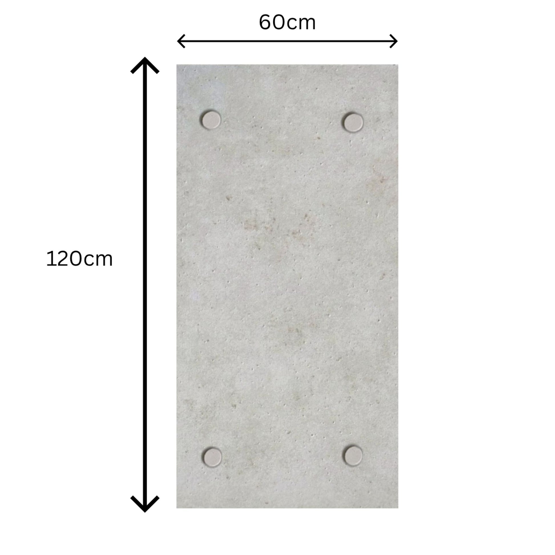 Echo-less Printed Acoustic Panel 1200x600mm – Tuscan Slab (Pack of 4)
